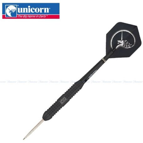 Unicorn Core Plus steel, black brass darts készlet - 22  g