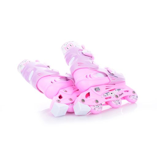 KITTY BABY SKATE set (roller skates, protectors, helmet)
