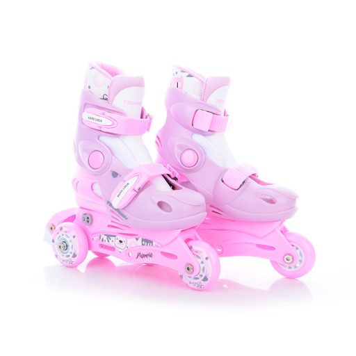 KITTY BABY SKATE set (roller skates, protectors, helmet)