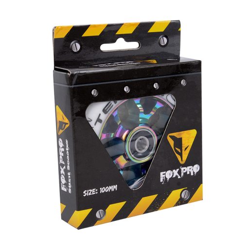 PU 88A 100x24 AL CORE smoke fox wheel for scooter