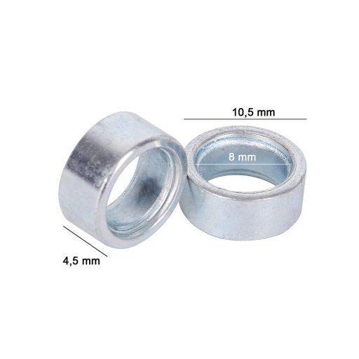 SPACER set (2 pcs), inner diameter 8mm