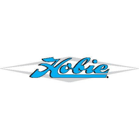 DECAL "HOBIE" DIAMOND-TURQ/SLV