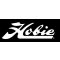 DECAL "HOBIE" SCRIPT WHT