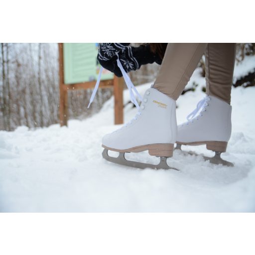 DREAM WHITE II bélelt női jégkorcsolya