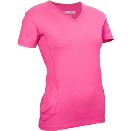 Avento női rövid ujjú sportfelső, futópóló, pink