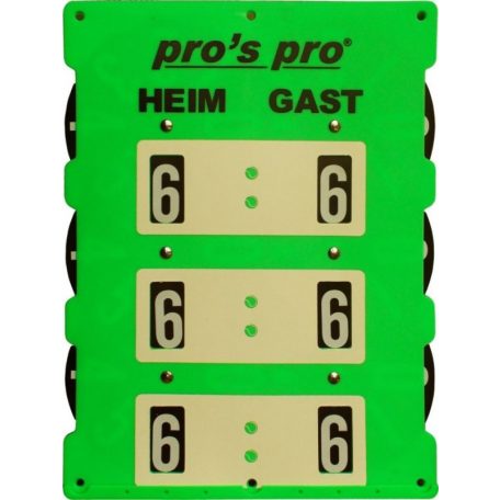Pro's Pro V112 tenisz eredményjelző, zöld