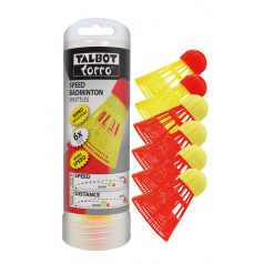 Talbot-Torro Mix Speedbadminton labda, 6 db