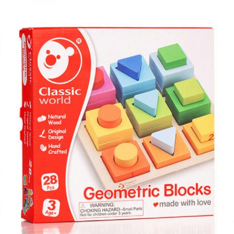 Geometric Blocks fa játék