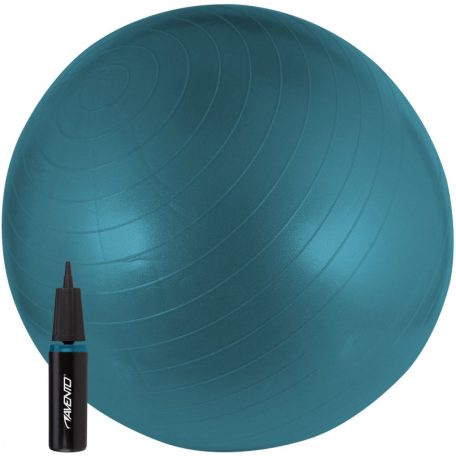 Avento ABS Fitball Blue gimnasztika labda pumpával, 65 cm