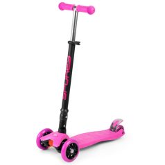   Spokey Plier Pink háromkerekű roller világító kerekekkel