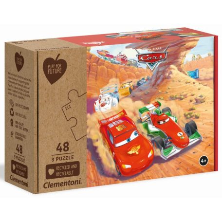 Play for Future puzzle - Cars, 3x48 db