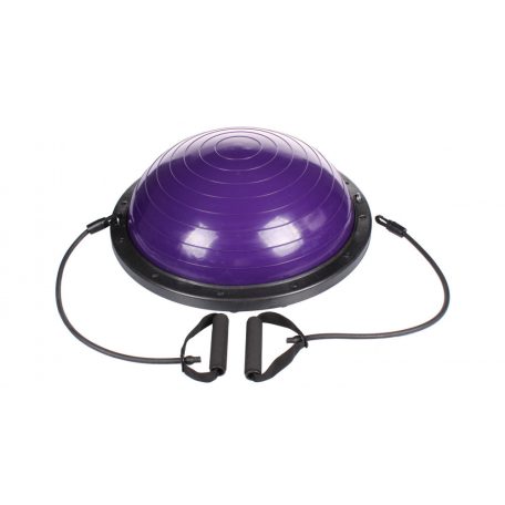 Violet Balance Trainer félgömb karerősítővel, 60 cm