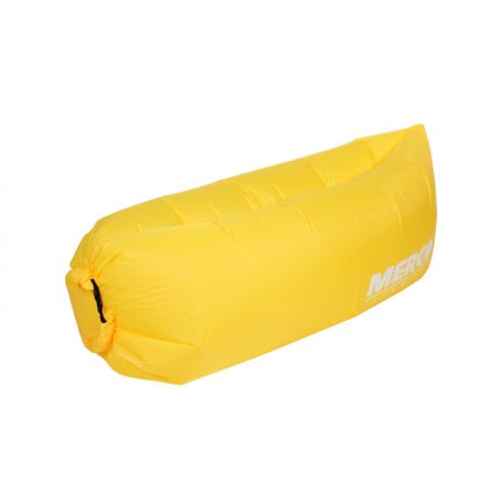 Comfort Bag önfelfújós napozómatrac, sárga