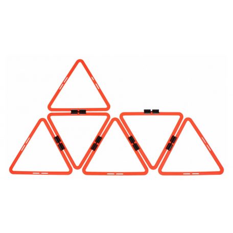 Orange triangle koordinációs rács szett, 6 db