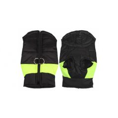 Doggie Vest kutyaruha 7 méretben, fekete-zöld