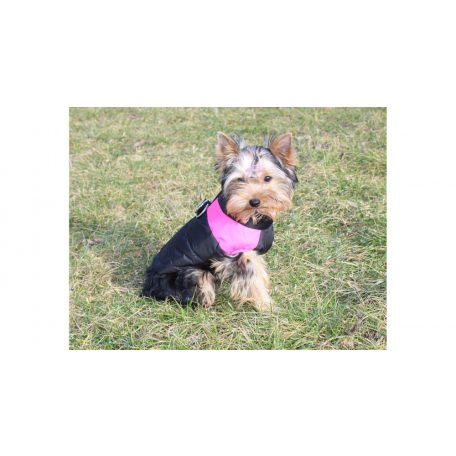 Doggie Vest kutyaruha 7 méretben, fekete-pink