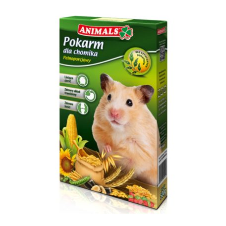 Animals Basic vitaminnal dúsított hörcsög eledel, 500 g