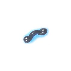 PAD EYE-BLK NYLON-3/8"