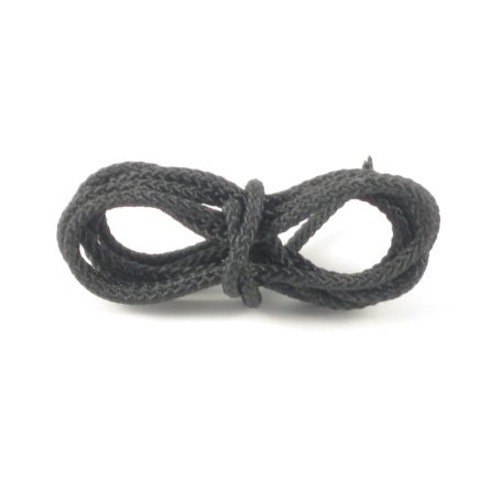 LINE 1/8 NYLON BRAID BLK