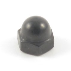 NUT 5/16-16 ACORN, BLK