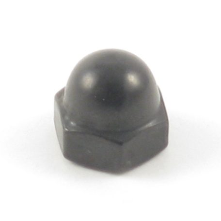 NUT 5/16-16 ACORN, BLK