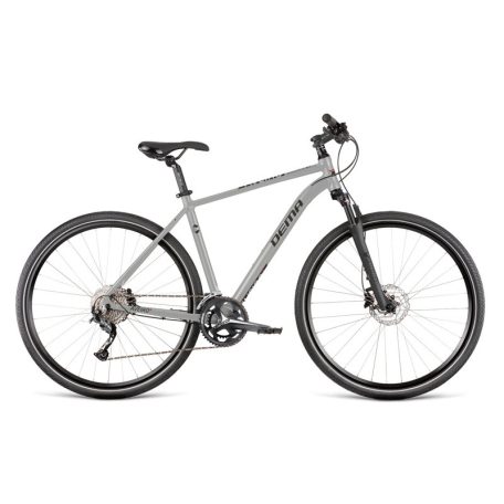 Kerékpár Dema AVEIRO 9 silver - black M/18'