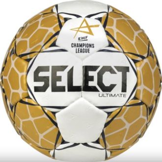   Select Ultimate Replica Bajnokok Ligája V23 Kézilabda fehér/arany