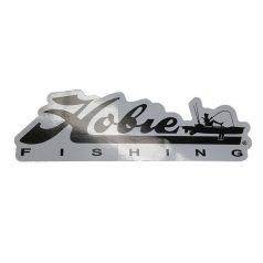 STICKER, FISHING 12" REFLECTIV