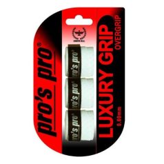 Pro's Pro Luxury Grip fedőgrip, 3 db, fehér