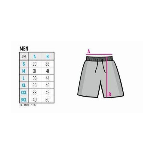 szublimált rövidnadrág, saját tervezésű ruhadarab, 152-es méret