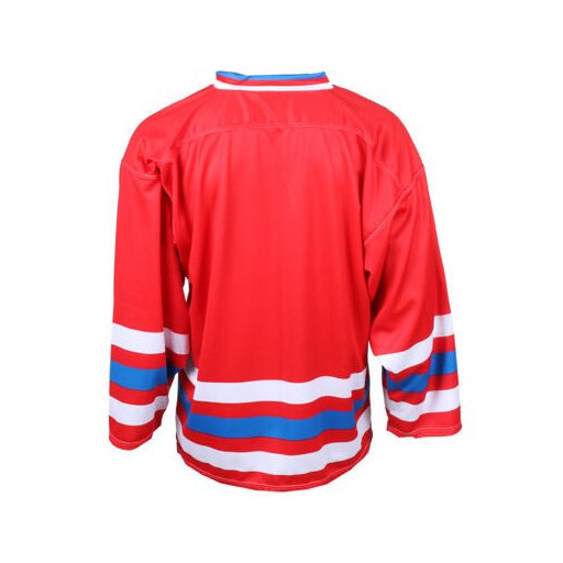 Replica CSSR Senior 1976 jégkorong mez piros ruházat S-es méret