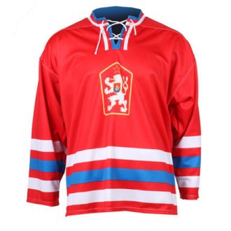   Replica CSSR Senior 1976 jégkorong mez piros ruházati méret XL