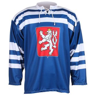 Replika CSR 1947 jégkorong mez kék ruházat L-es méret