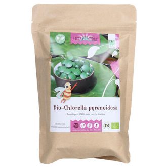   Alga Chlorella 500g, 2000 pasztilla biotermék Németországból, súly 0,5 kg