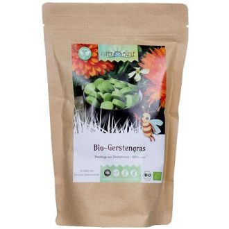   Fiatal árpa 500 g, 1250 pasztilla, biotermék Németországból, súly 0,5 kg