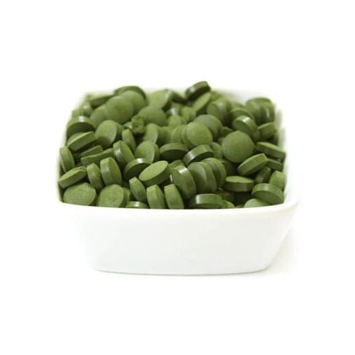 Fiatal árpa 500 g, 1250 pasztilla, biotermék Németországból, súly 0,5 kg