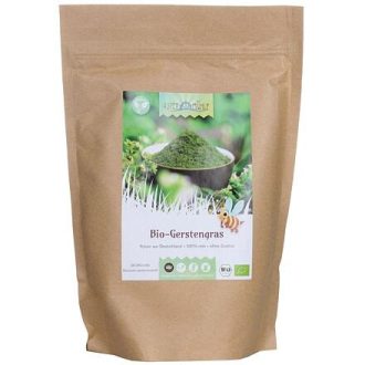 Fiatal árpapor biotermék Németországból, súlya 1 kg
