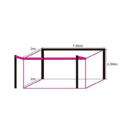 Kapuháló Sport 0,8 x 1,5 m 1421-es változat