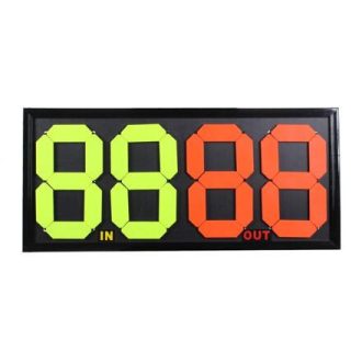   Dupla mechanikus helyettesítő tábla, mindkét oldalas változat 17120