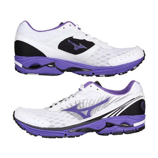 Wave Rider 16 W ladies running shoes white-violet shoe size UK 8,5