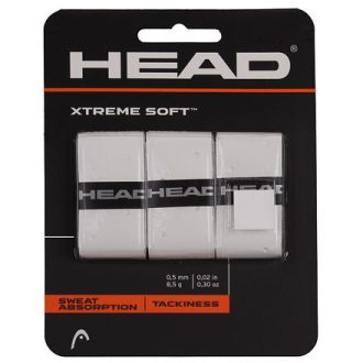XtremeSoft 3 overgrip overgrip white packaging 3 pcs