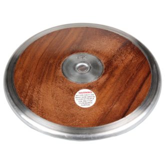 Club wooden discus with Cast-iron Frame weight 1,5 kg