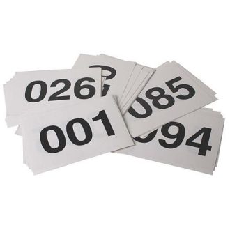 Versenyrajtszámok 1-100 változat 20166