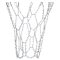 Fém kosárlabdaháló kosárlabdaháló ezüst változat 20195