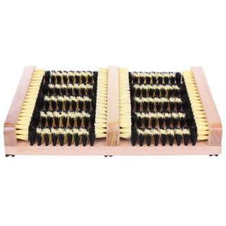 Shoe Cleaner wooden with side brushes variant 21320