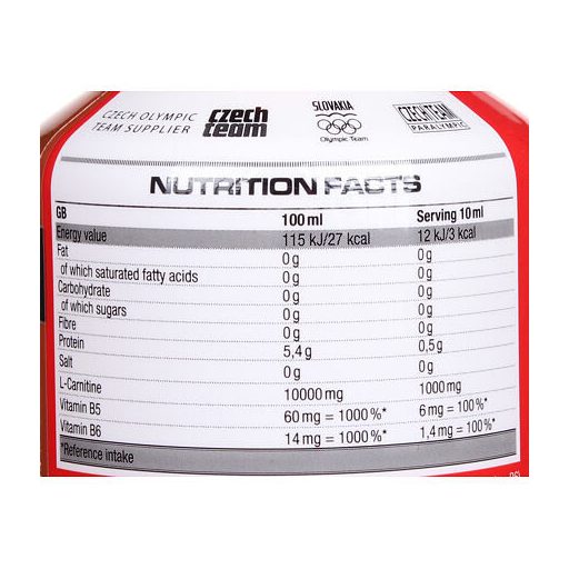 Karnitin 100 000 1000 ml narancs ízű
