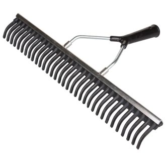Rubber Rake  height/width 80 cm