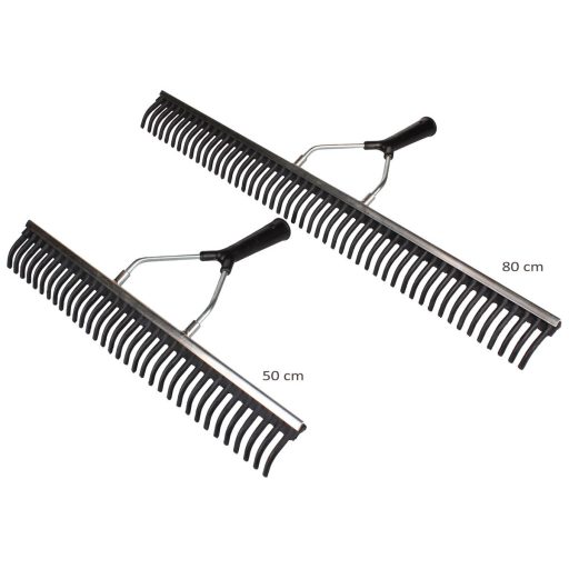 Rubber Rake  height/width 80 cm