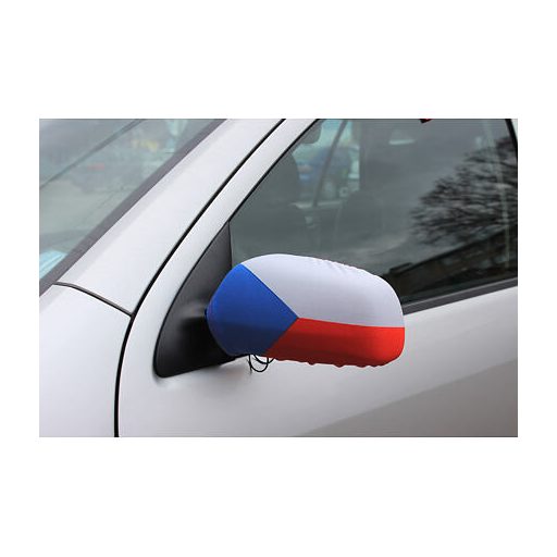 Autós tükör zászlók, Csehország zászlaja csomagolás 1 pár