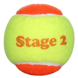 Stage 2 Orange kids tennis balls packaging 1 pc